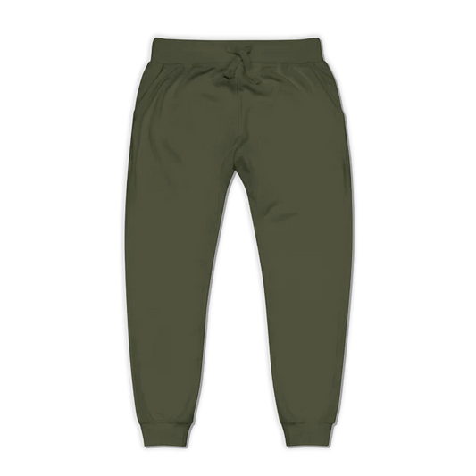 Classic Metal Gym Joggers - Military Green
