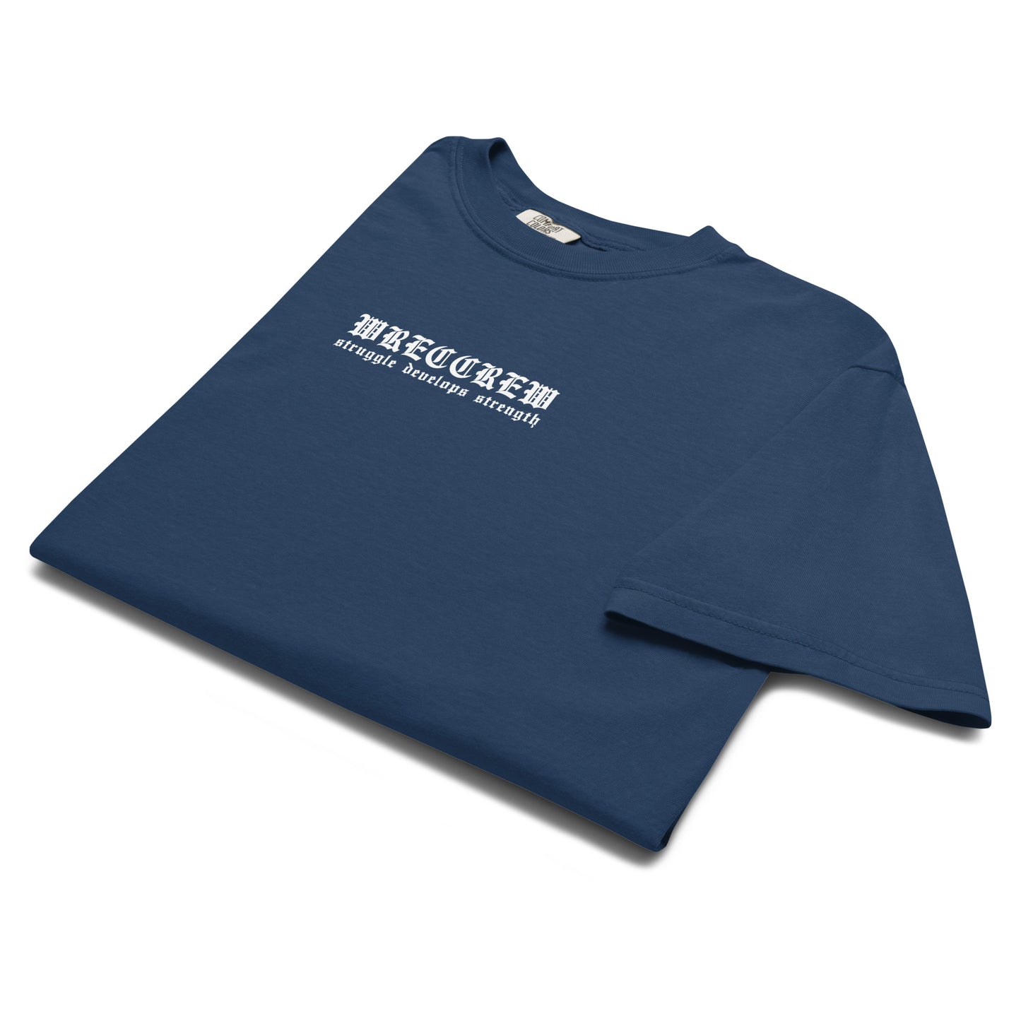 Old English T-Shirt - Navy