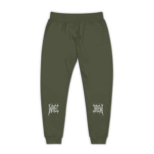 Classic Metal Gym Joggers - Military Green