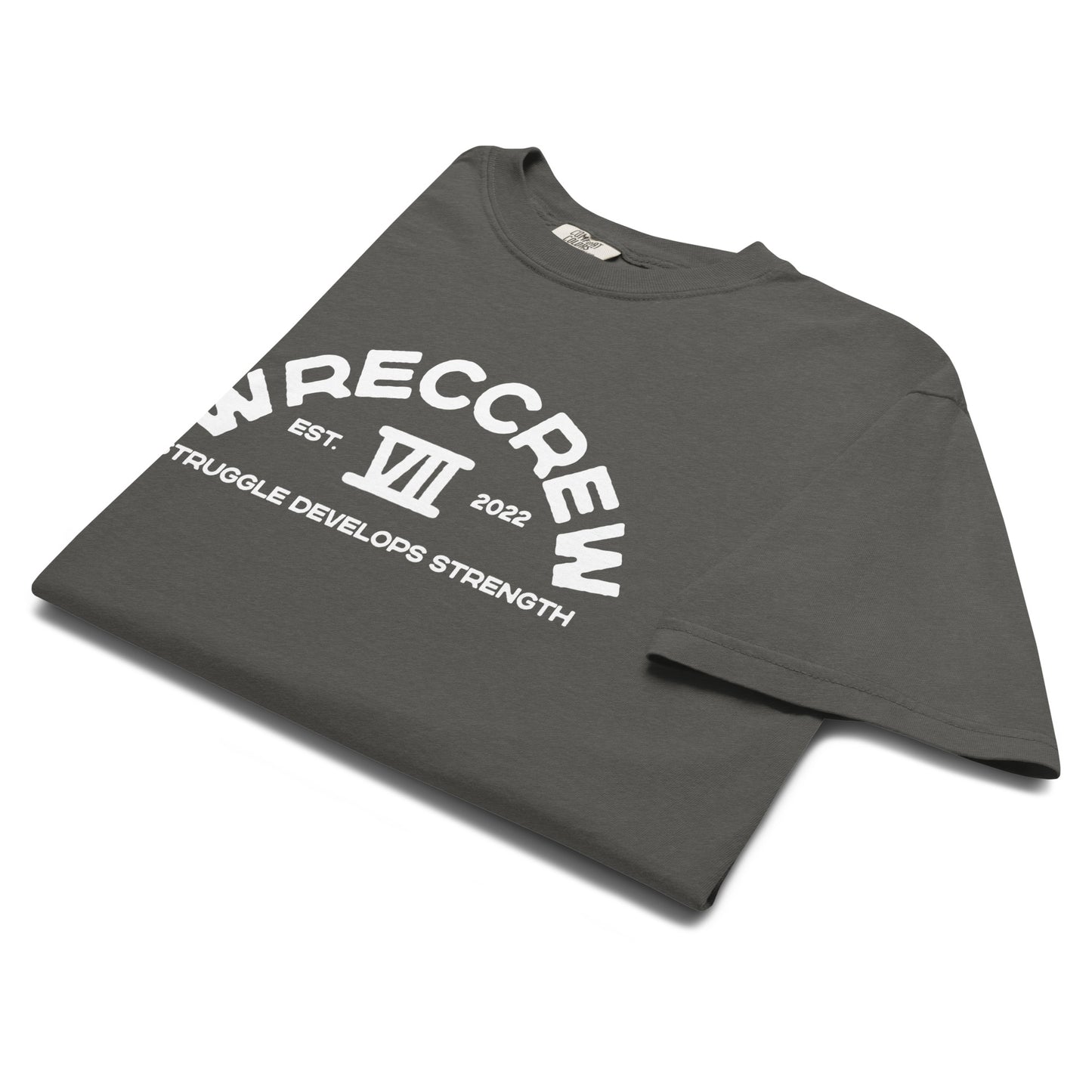 Struggle Develops Strength T-Shirt - Pepper