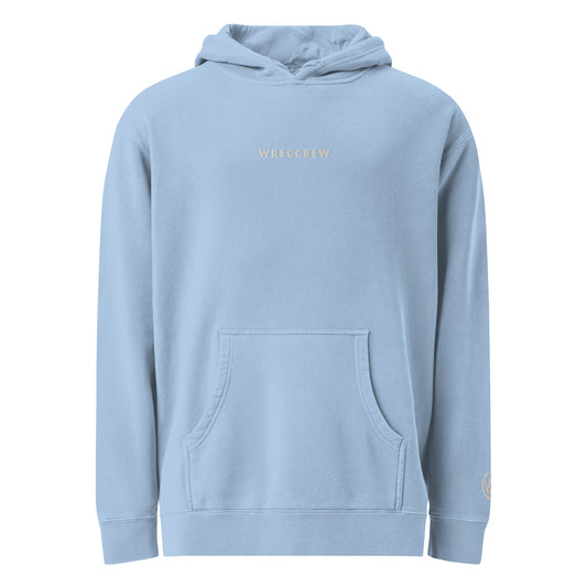 Shop Embroidered Hoodie - Light Blue